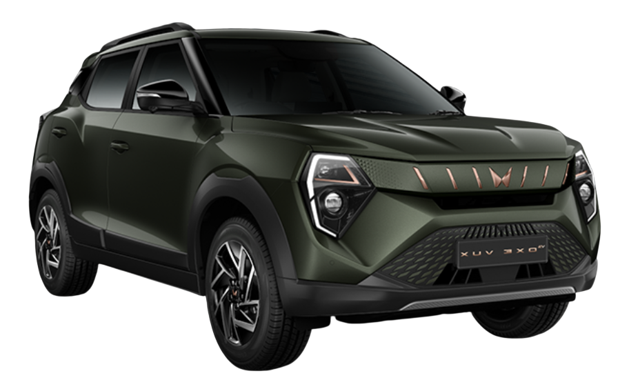 MAHINDRA XUV 3X0 EV DEEP FOREST COLOUR